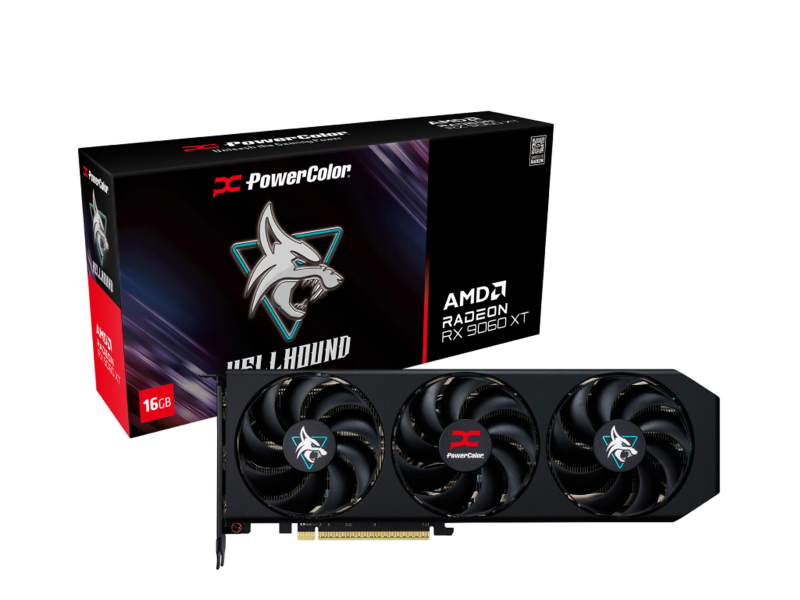 PowerColor Radeon RX 9060 XT Hellhound 16GB GDDR6